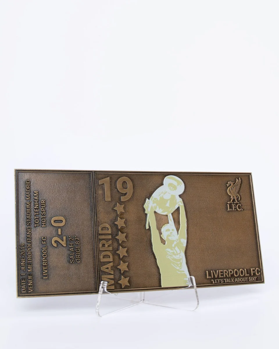 LFC Champions League Final 2019 Collectible Ticket - Image 3