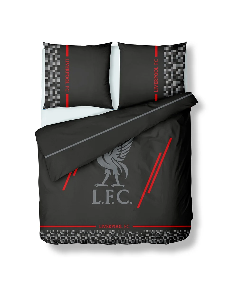 LFC Duvet Cover Set Double Black