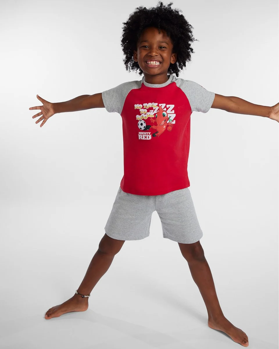LFC Mighty Red Infants Short Pyjama Set - Image 2