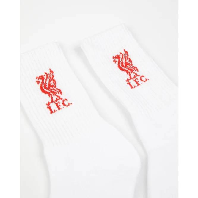 LFC Kids 3 Pack White Socks - Image 2