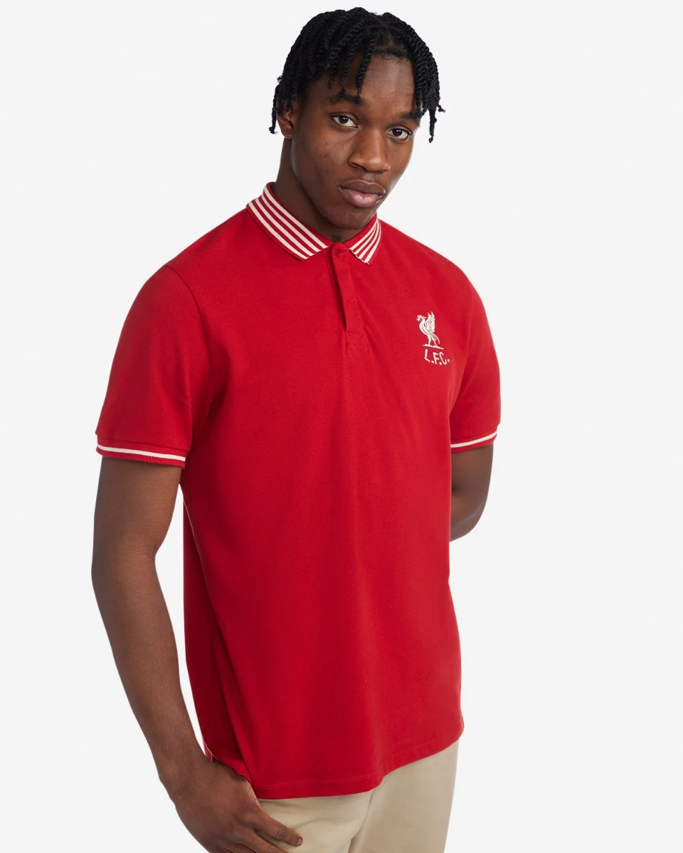 LFC Mens Shankly Polo Red - Image 2