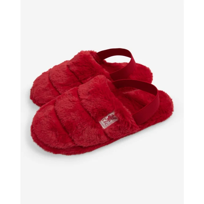 LFC Womens Slide Slippers Red - Image 2