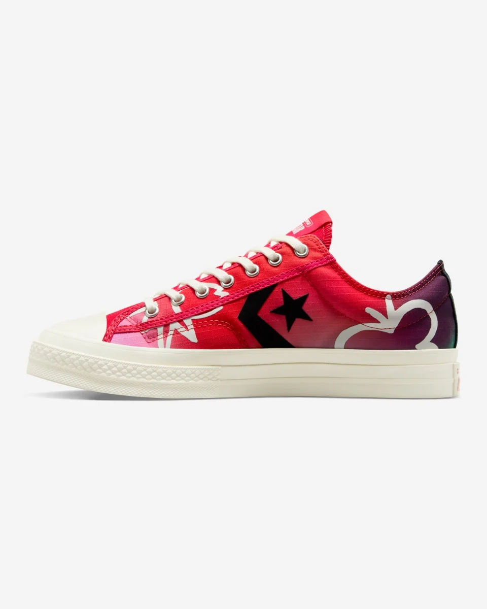 LFC x Converse 76 Star Player Shoes Red - Image 3