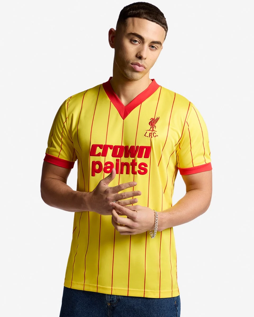 LFC Adults Retro 1982 Away Shirt - Image 3