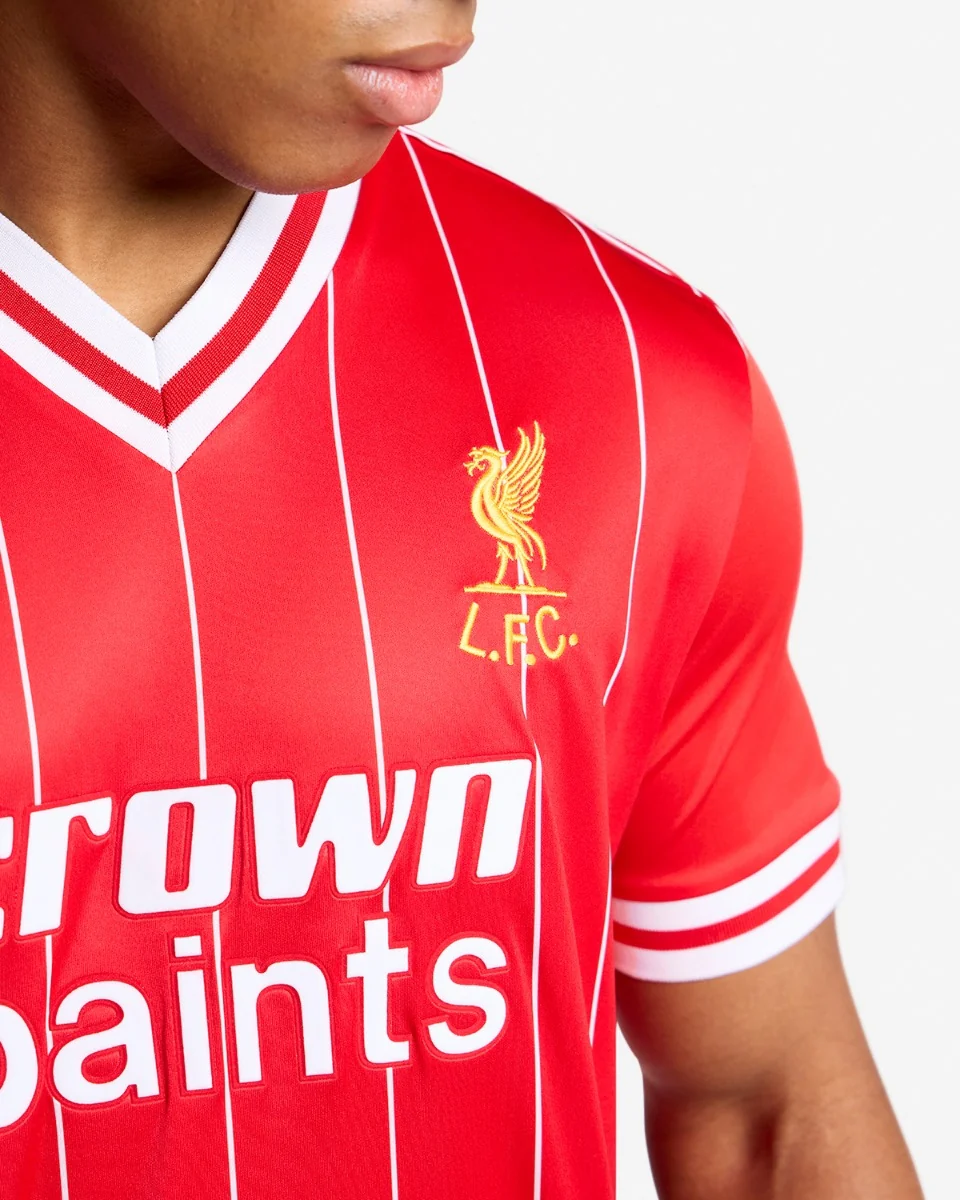 LFC Adults Retro 1982 Home Shirt - Image 4
