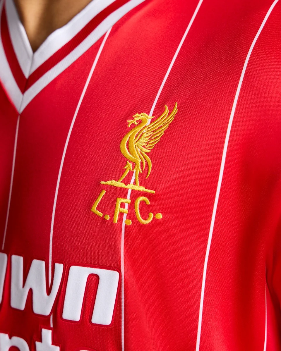 LFC Adults Retro 1982 Home Shirt - Image 5