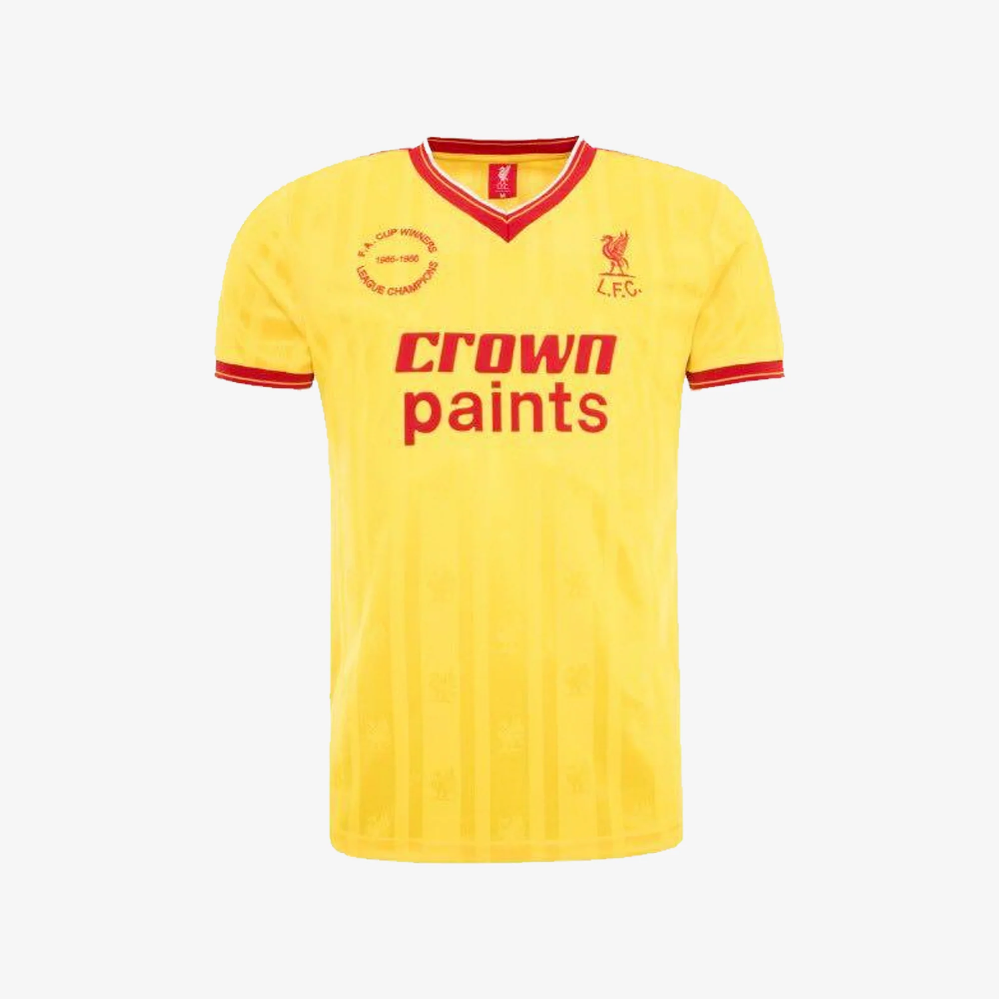LFC Retro Mens 1986 Third Shirt - Image 5