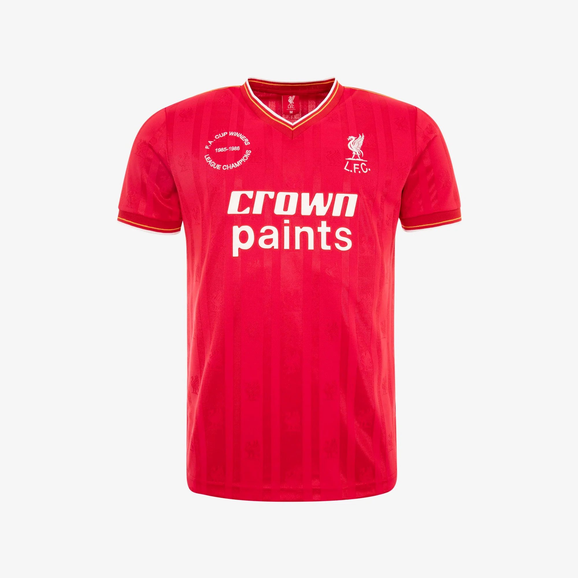 LFC Adults Retro 1986 Home Shirt - Image 7