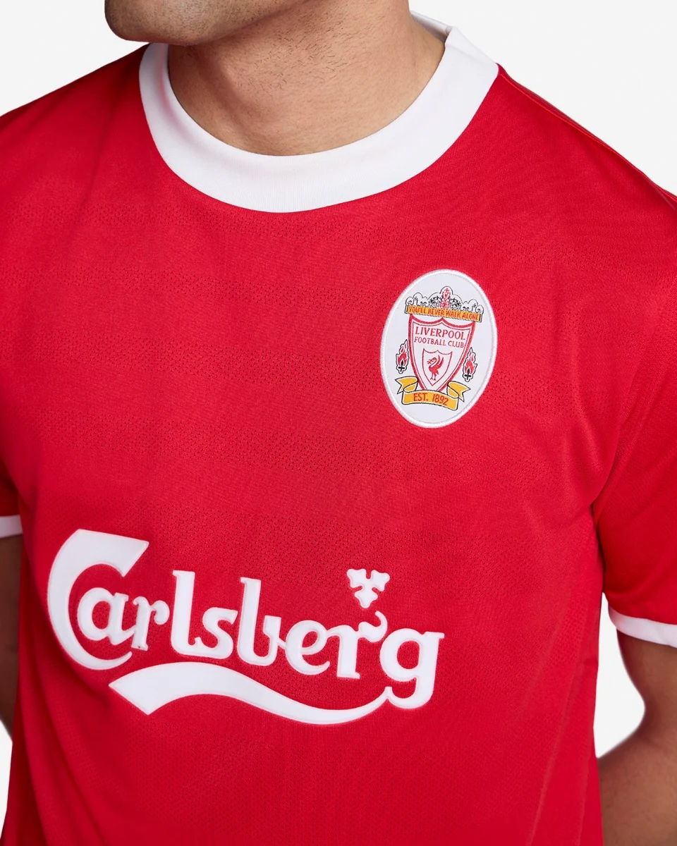 LFC Adults Retro 1998-2000 Home Shirt - Image 4