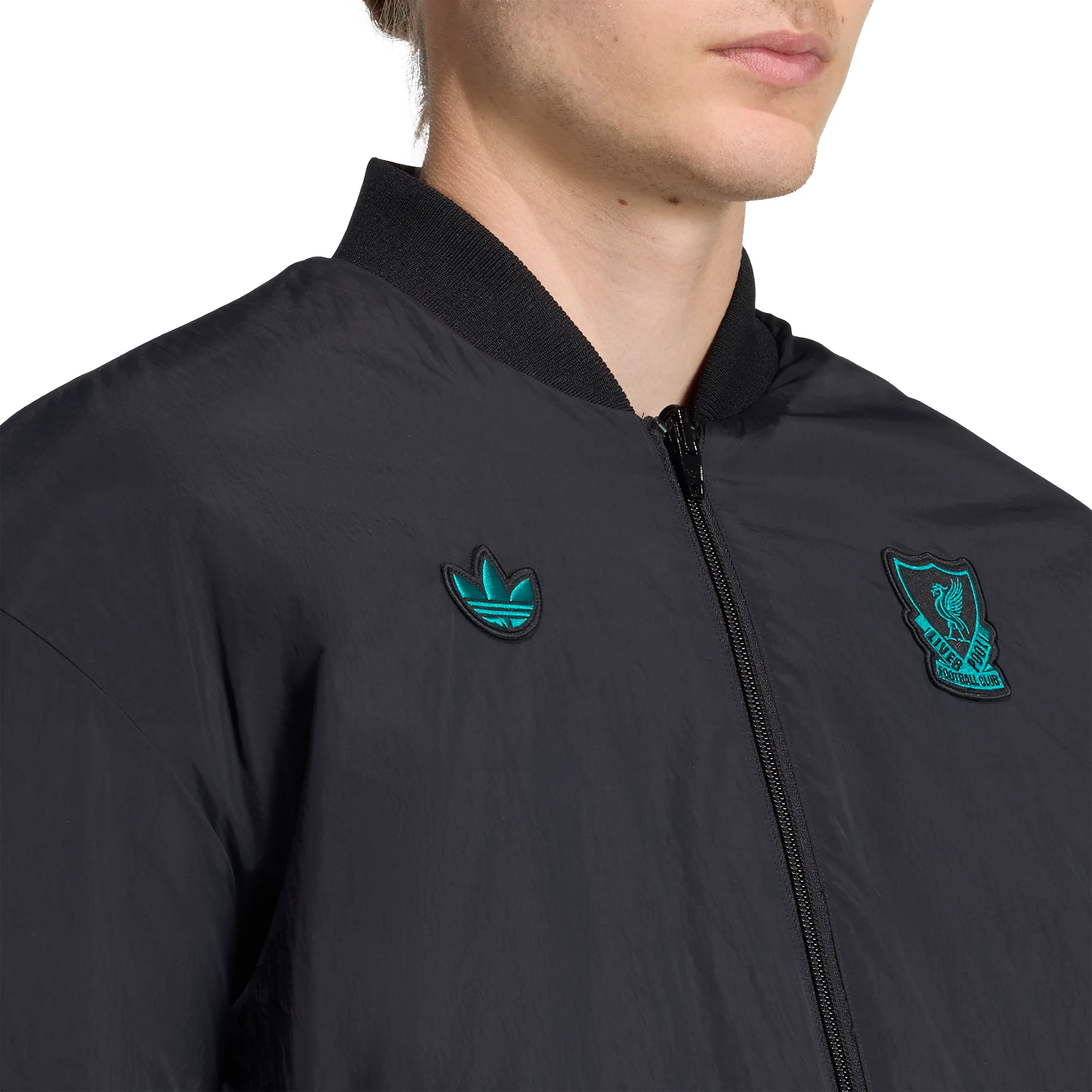 Liverpool Adidas Mens 25/26 Icons Reversible Jacket - Image 4