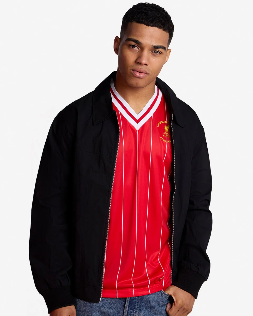 LFC Adults Retro 1984 Rome Home Shirt - Image 4