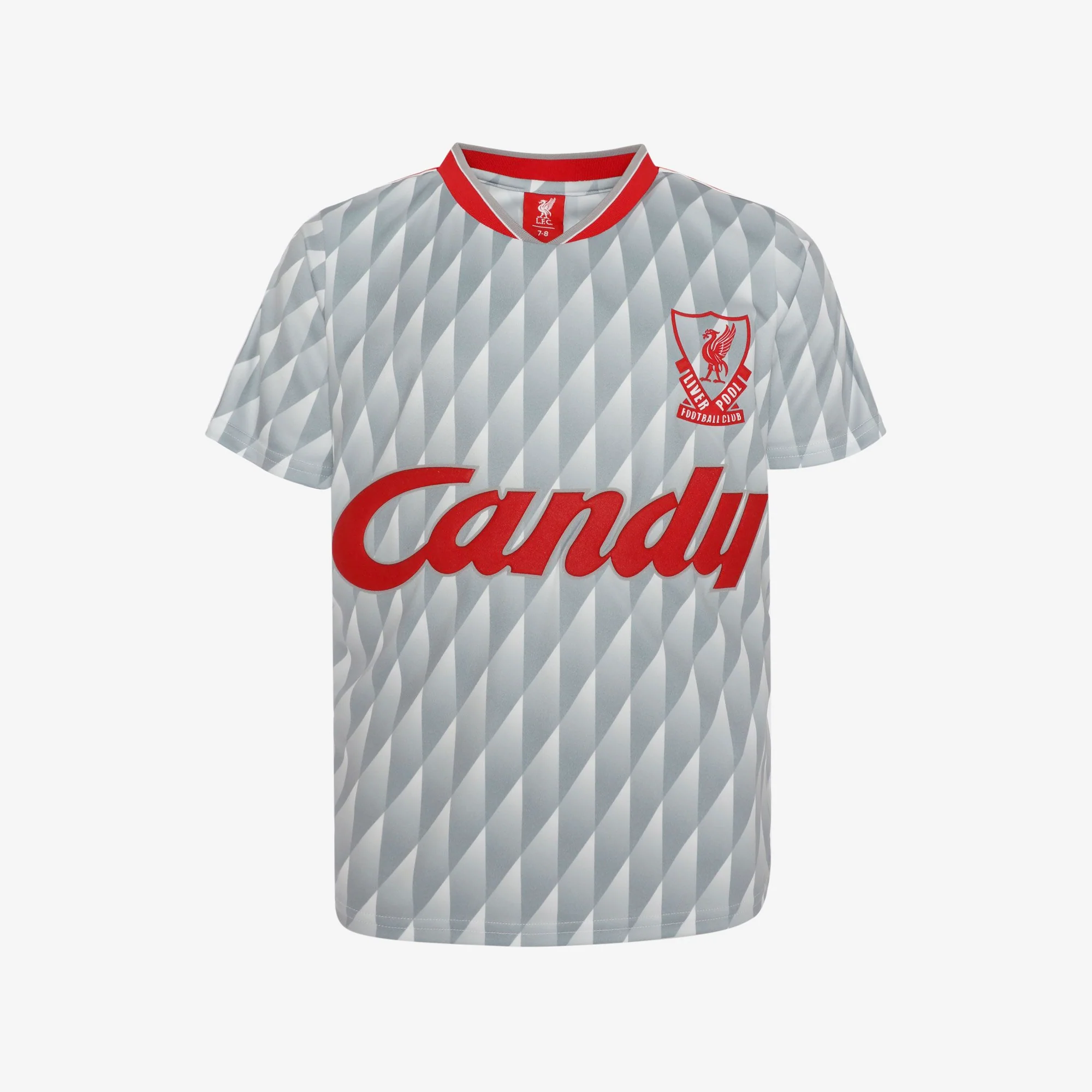 LFC Retro Junior Candy 89-91 Away Shirt - Image 5