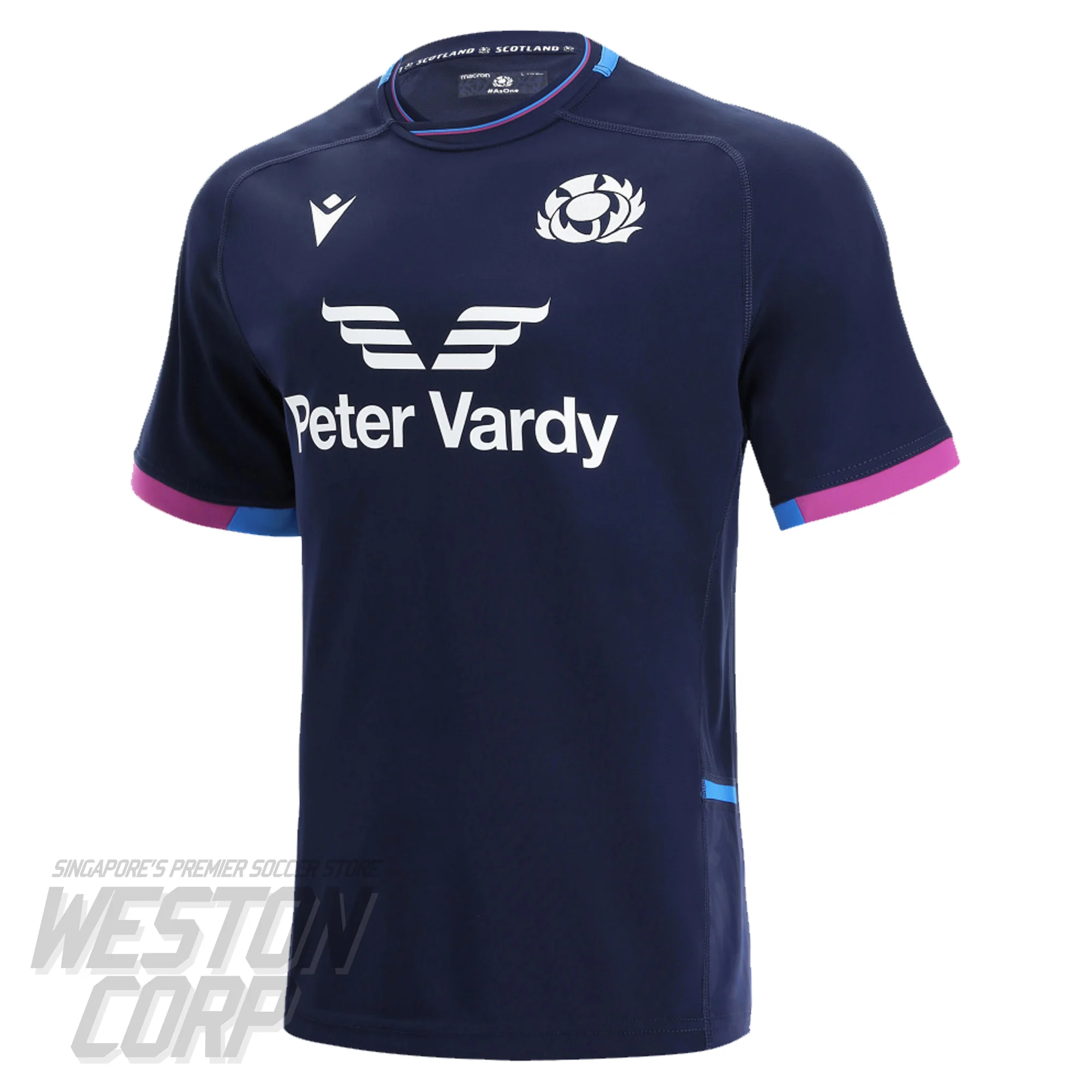 Scotland Rugby 2021-22 Home Replica Jersey