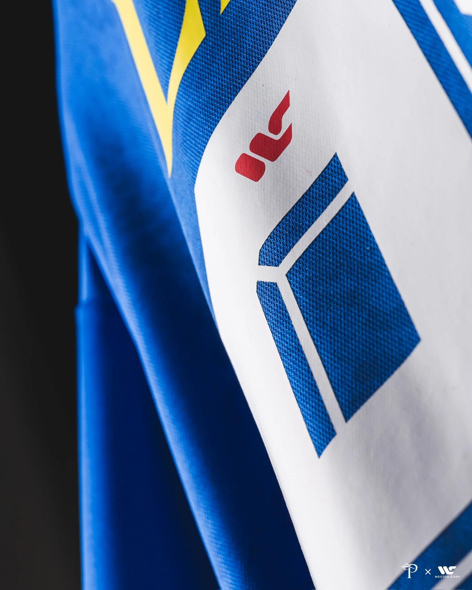 Over The Pitch x Weston Corp Singapore Adult 1993 Jersey (Blue) - Image 7